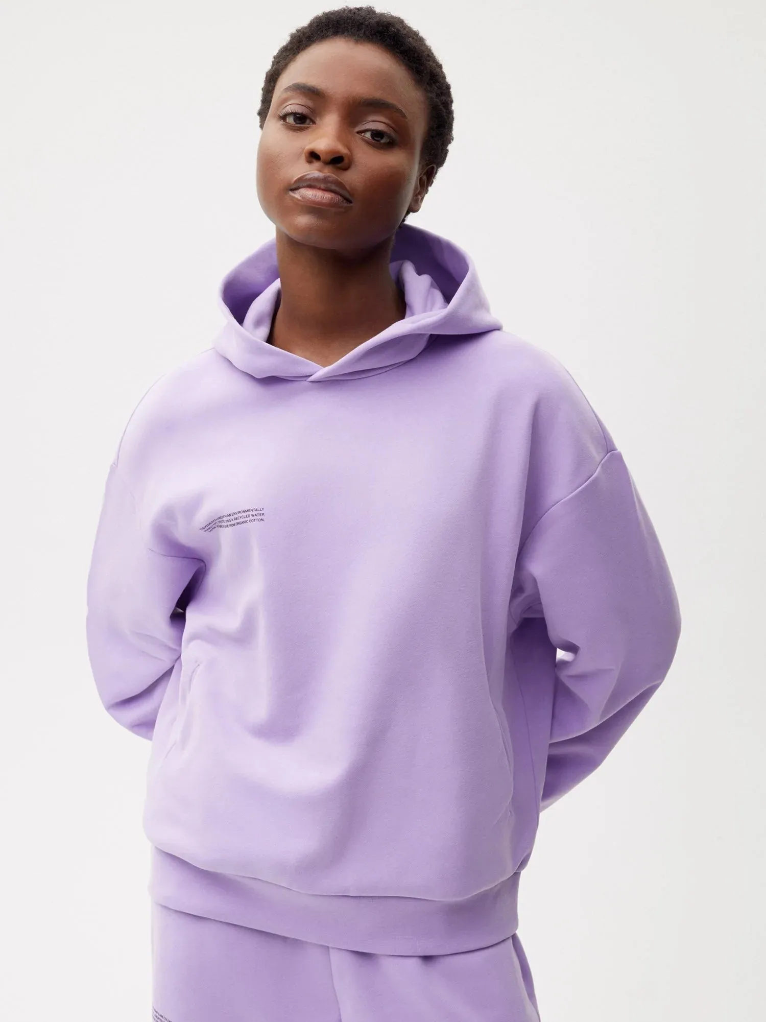 365 Midweight Organic Cotton Hoodie—orchid purple