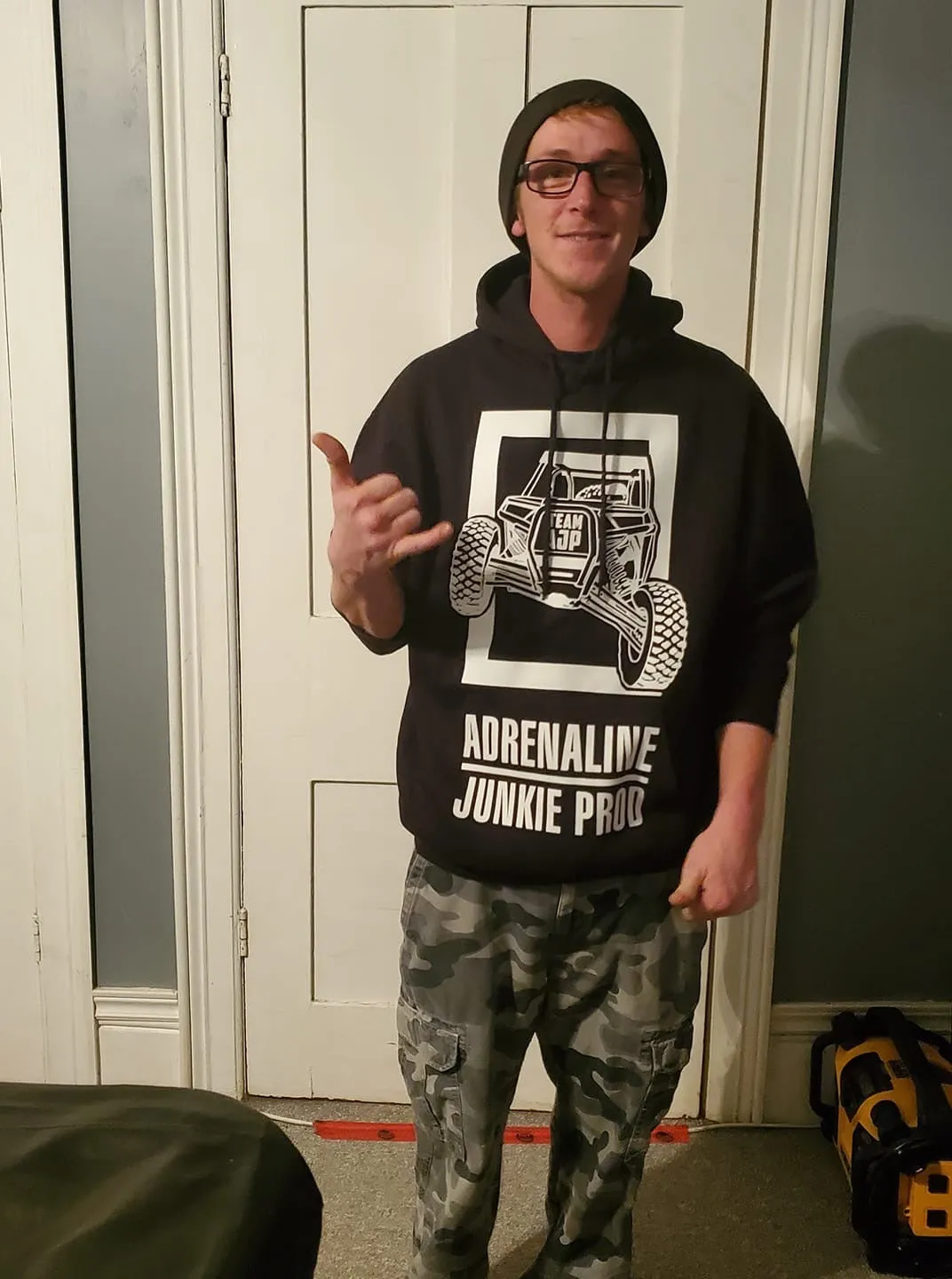 AdrenalineJunkieProd - Original Logo Sweatshirt - #TeamAJP