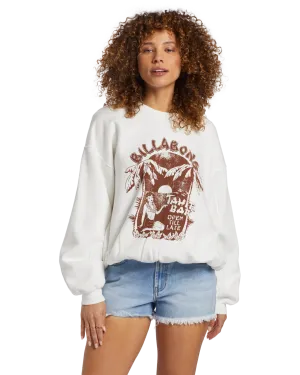 Aloha Kendal Sweatshirt in Salt Crystal