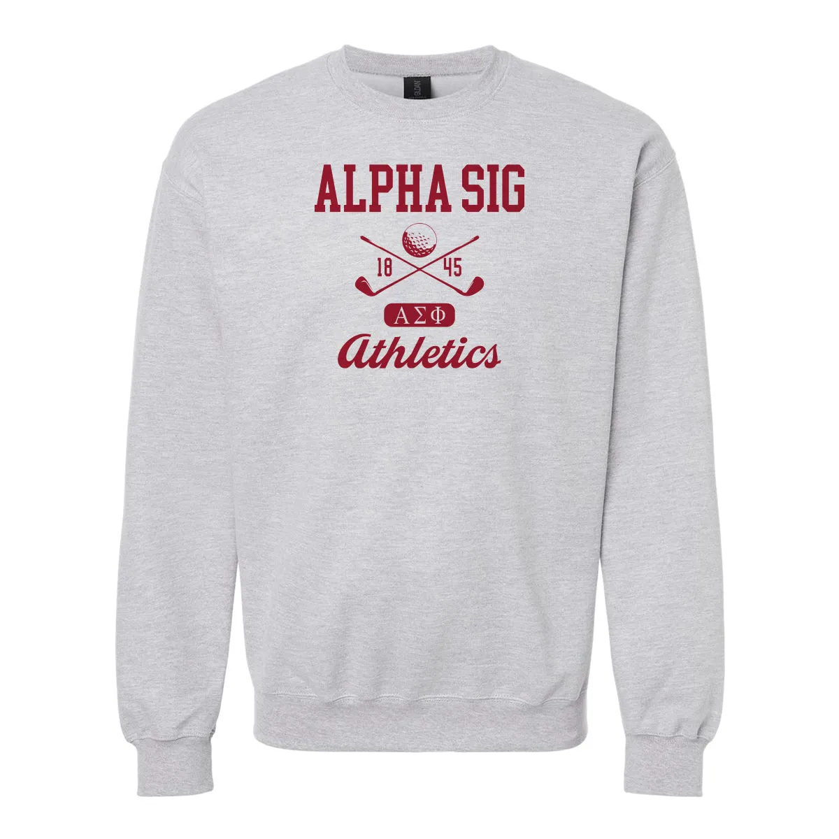 Alpha Sig Athletic Crewneck