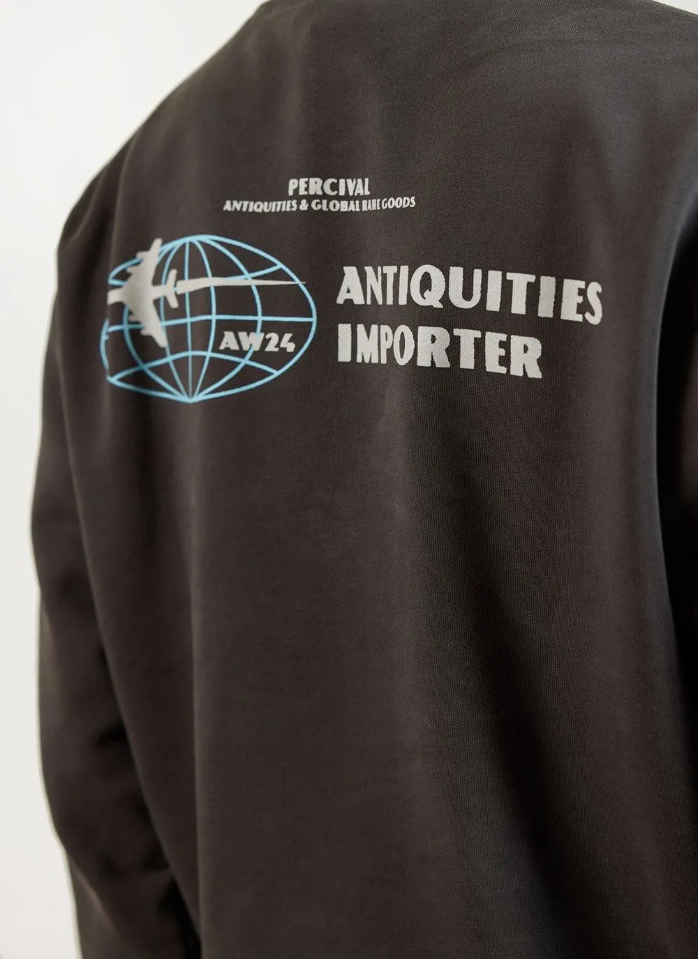 Antiquities Importer Sweatshirt | Cotton | Washed Black