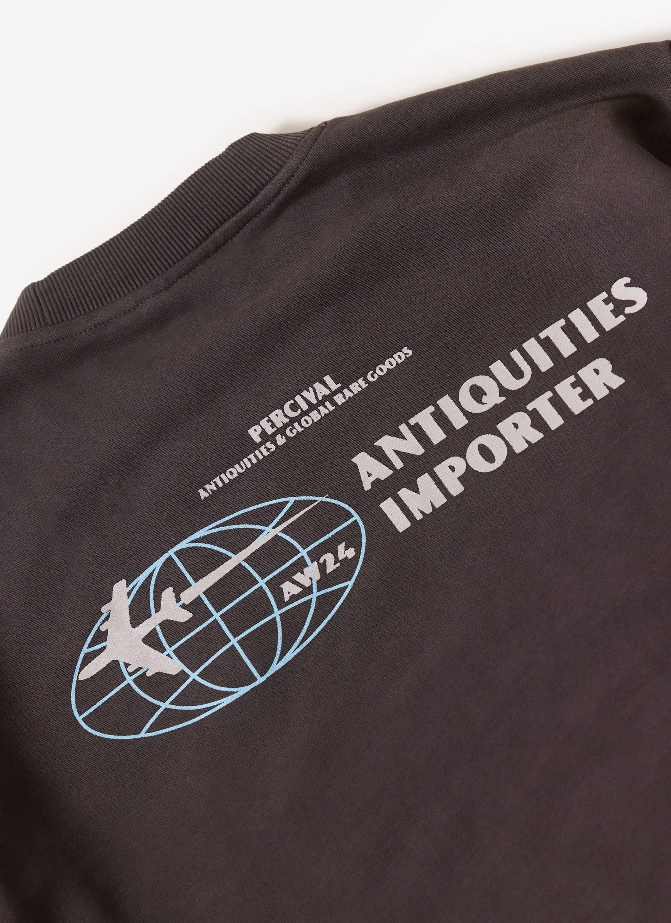 Antiquities Importer Sweatshirt | Cotton | Washed Black