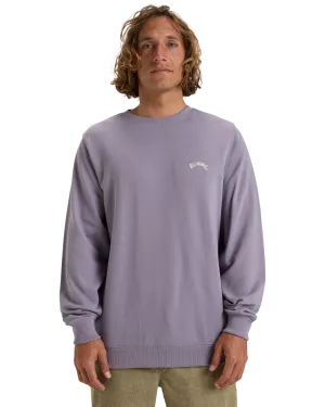 Arch Crew Sweatshirt in Light Purple