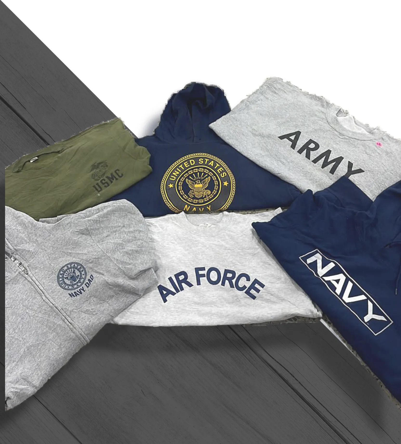 Army Sweatshirts 45kg Bale