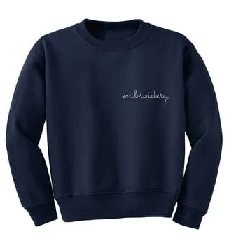 Big Kids Classic Crewneck Fleece Sweatshirt