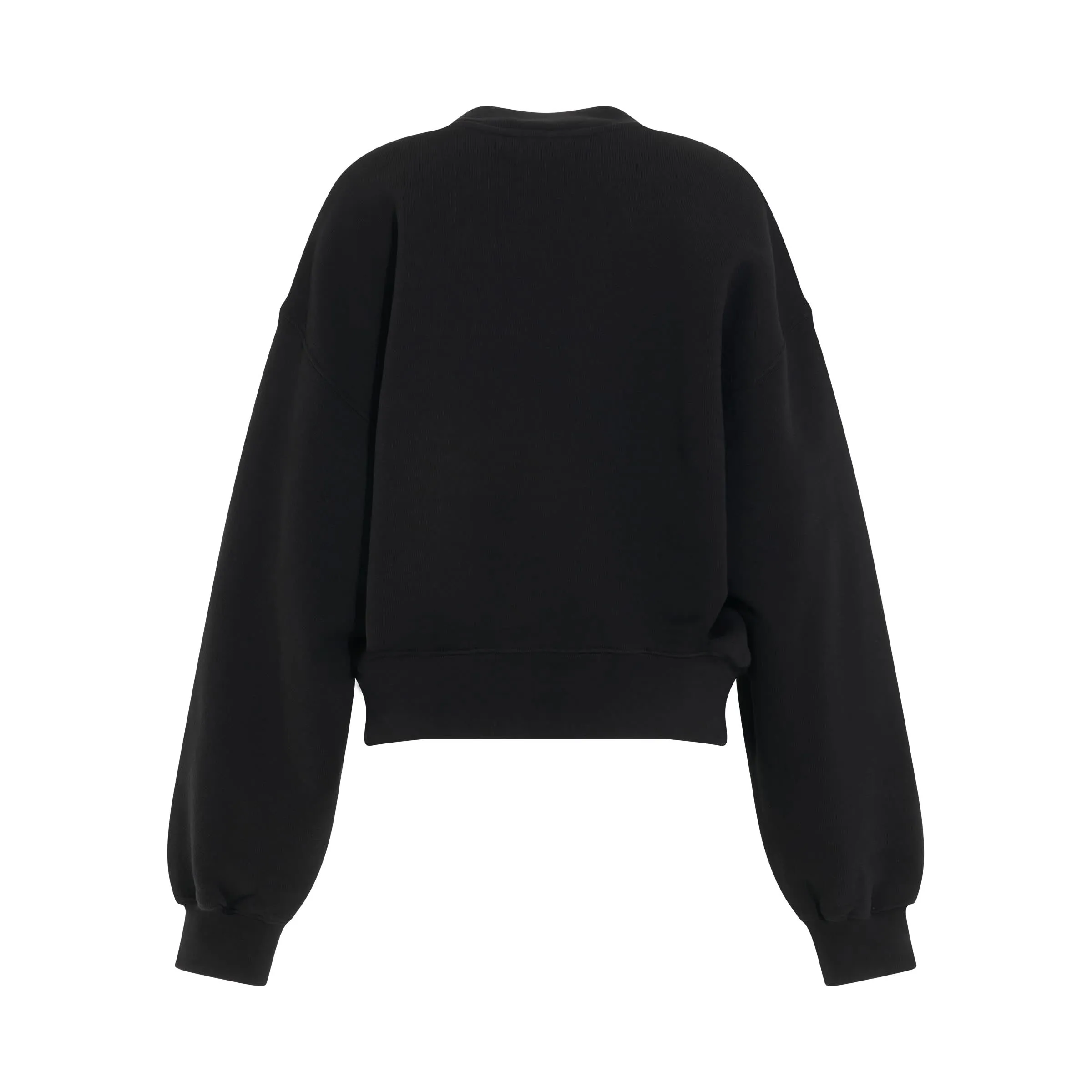 Big Logo Bookish Oversize Sweatshirt in Black