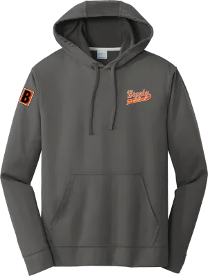 Biggby Coffee AAA Performance Fleece Pullover Hooded Sweatshirt