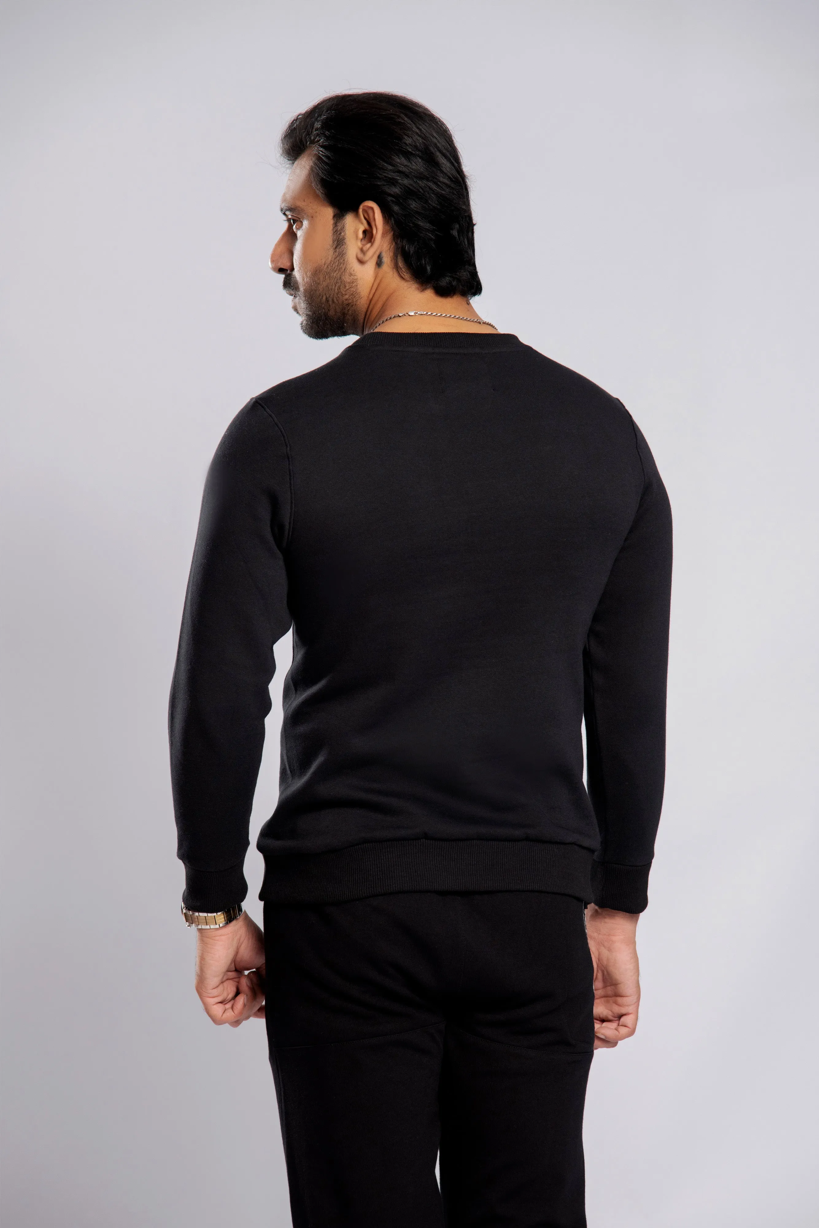 Birmingham Sweatshirt Premium Black | Kaptan