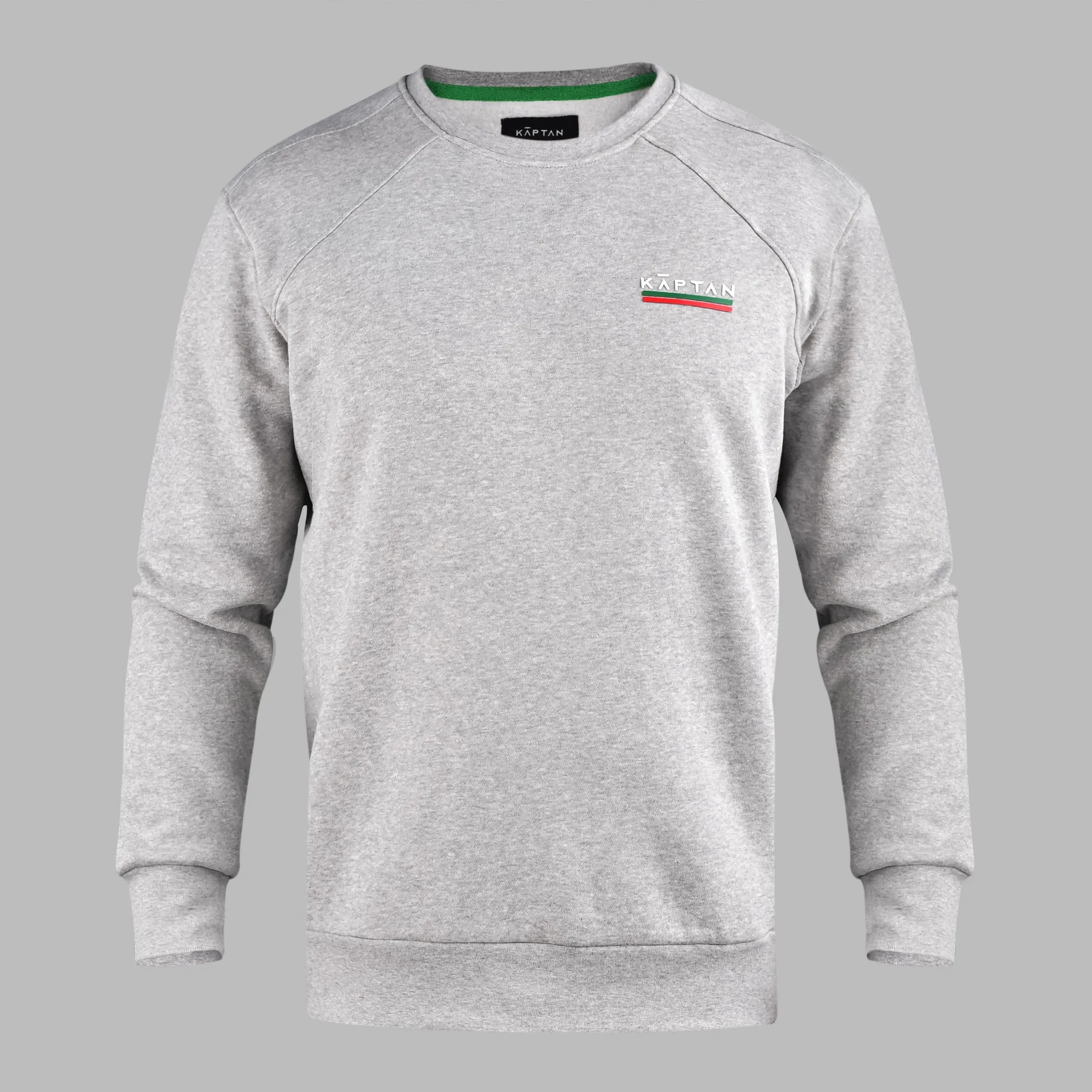 Birmingham Sweatshirt Premium Grey Melange | Kaptan