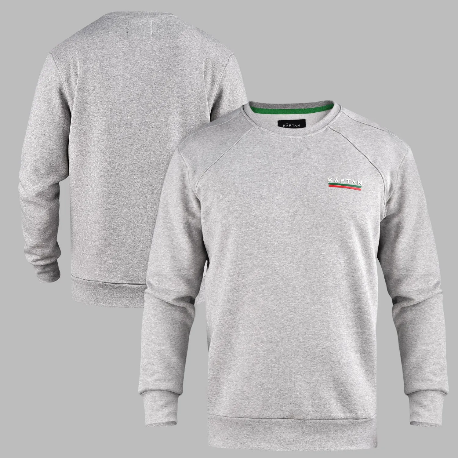 Birmingham Sweatshirt Premium Grey Melange | Kaptan