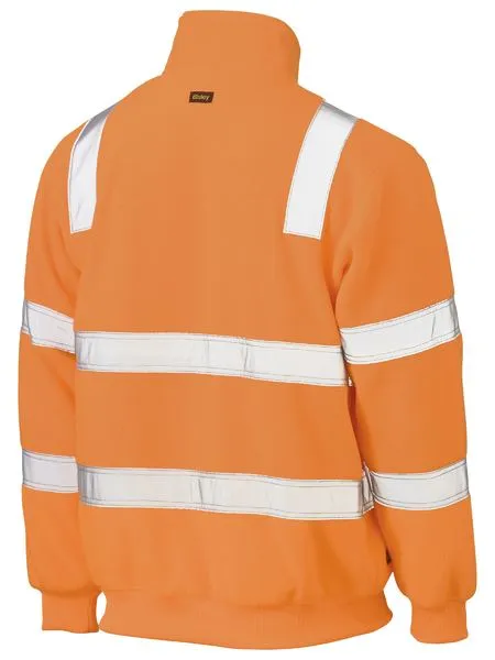 Bisley Hi Vis Rail Polar Fleece Jumper BK6816T