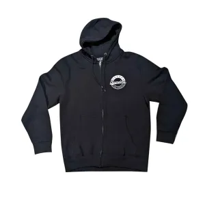 Boarders Star Crest Zip Hoodie - Black