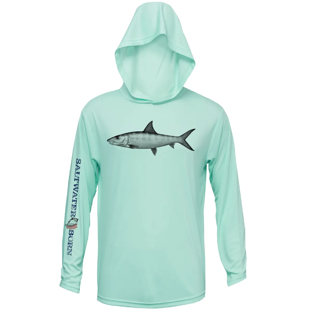 Bonefish Long Sleeve UPF 50  Dry-Fit Hoodie