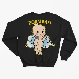 Born Bad Angel Kids Sweatshirt (Unisex)