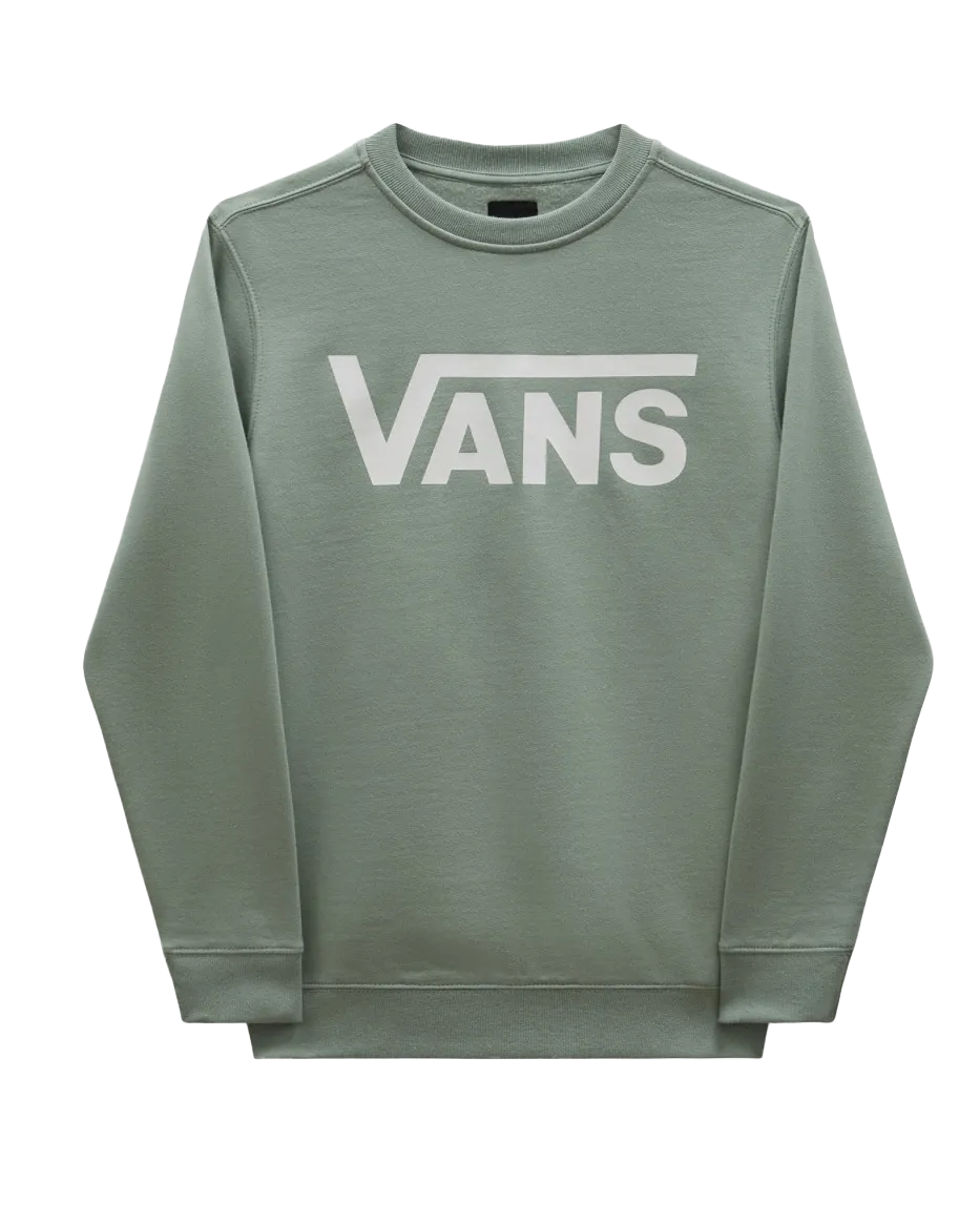 Boys Classic Crew Sweatshirt in Iceberg Green