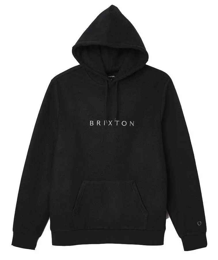 Brixton Alpha Line Hoodie - Black