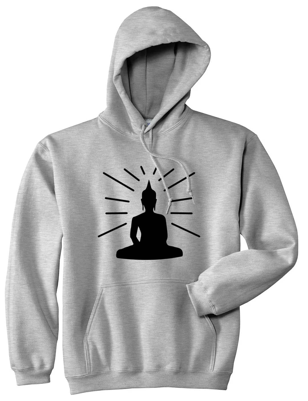 Buddha Mens Pullover Hoodie