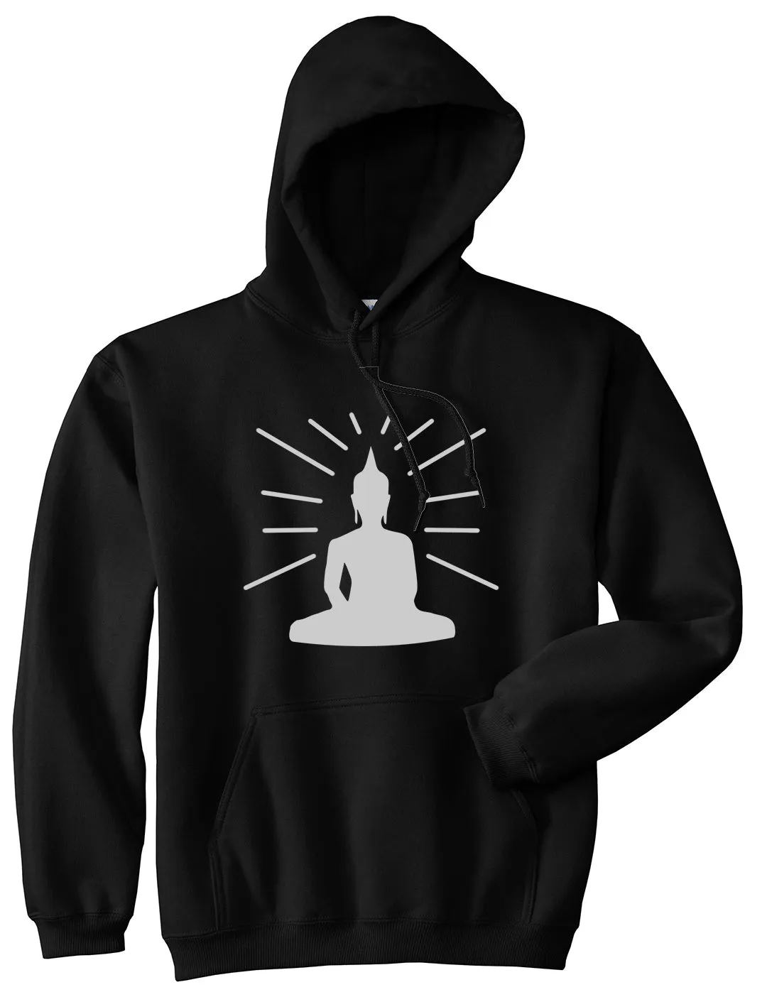 Buddha Mens Pullover Hoodie