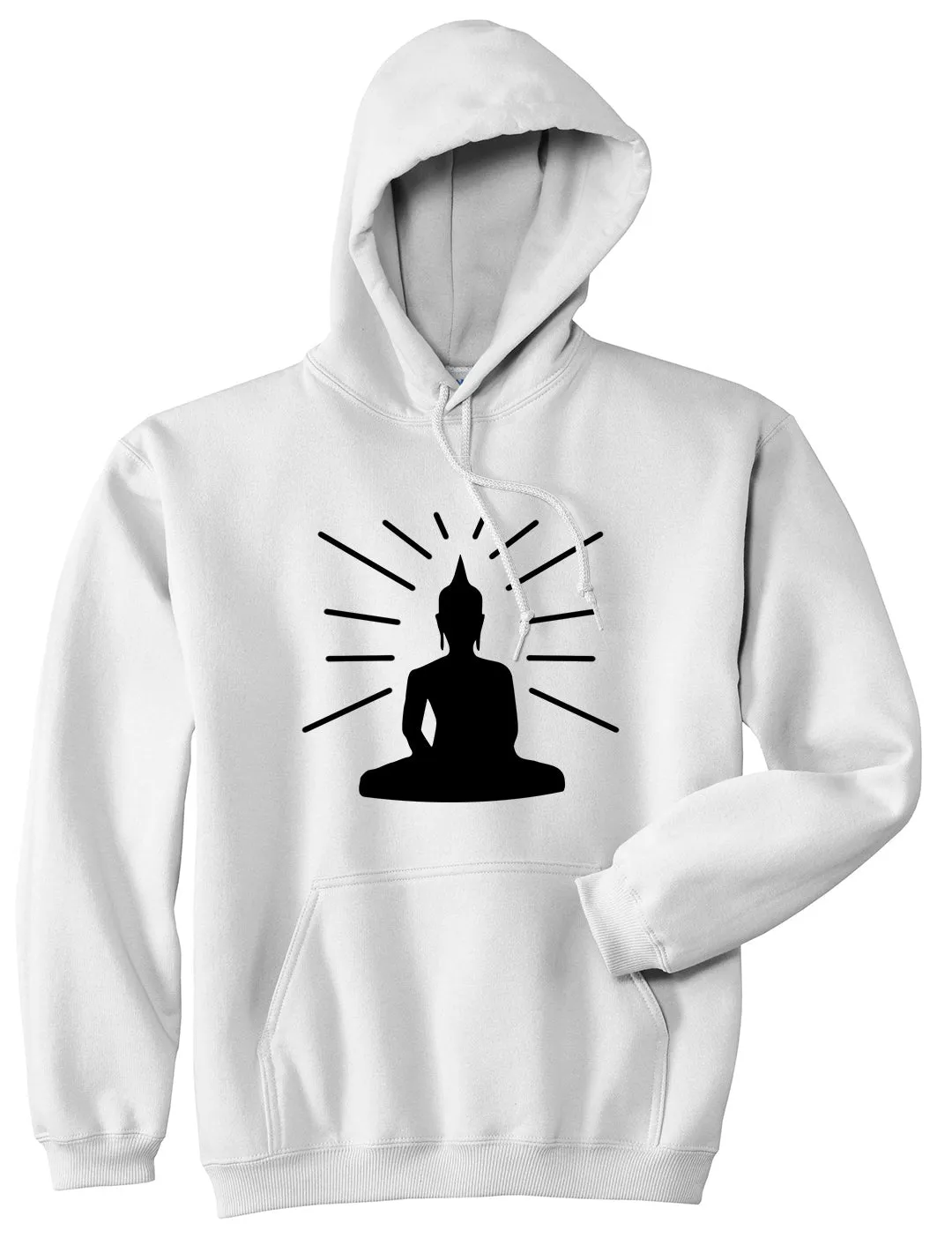 Buddha Mens Pullover Hoodie