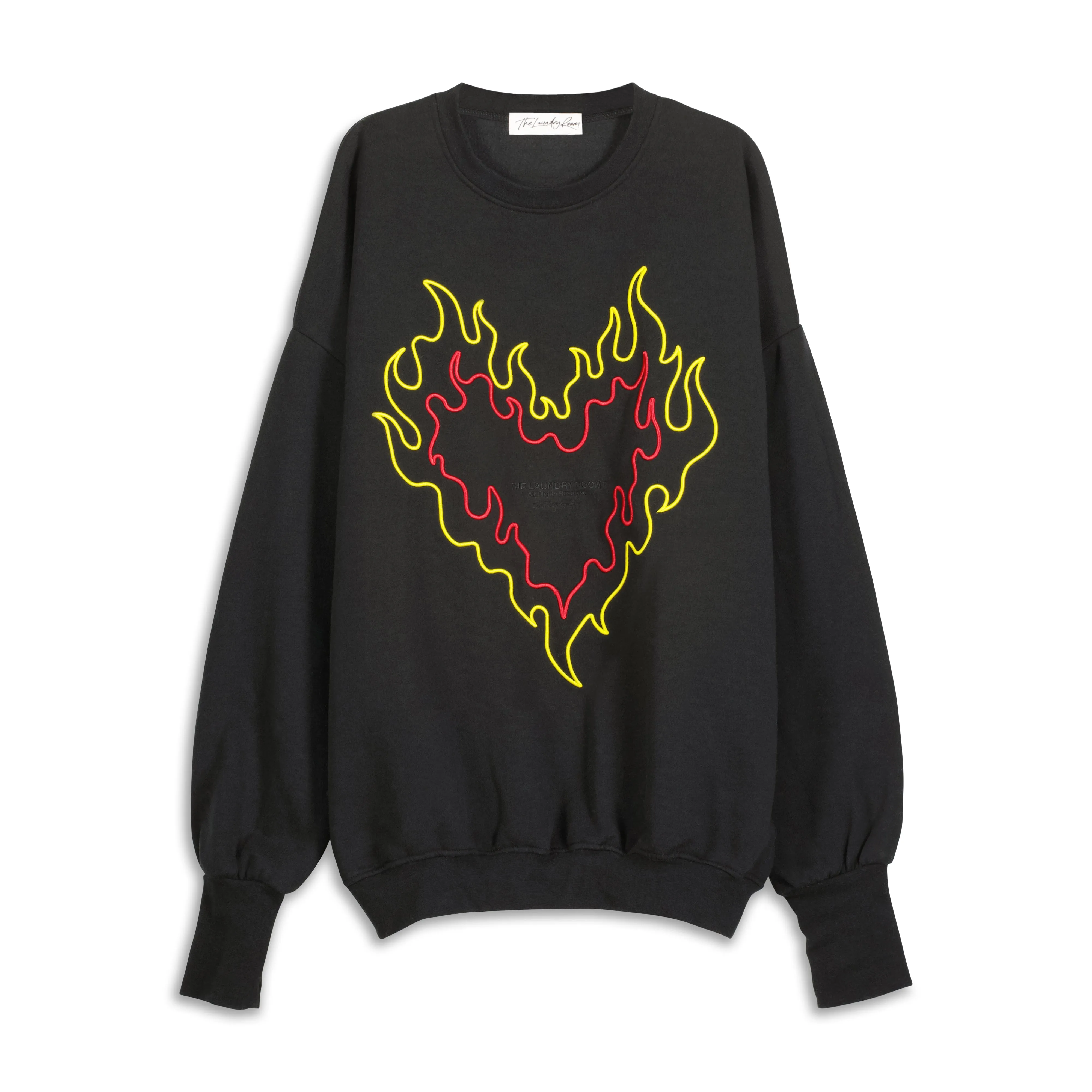 Burn Heart - Jump Jumper - Black