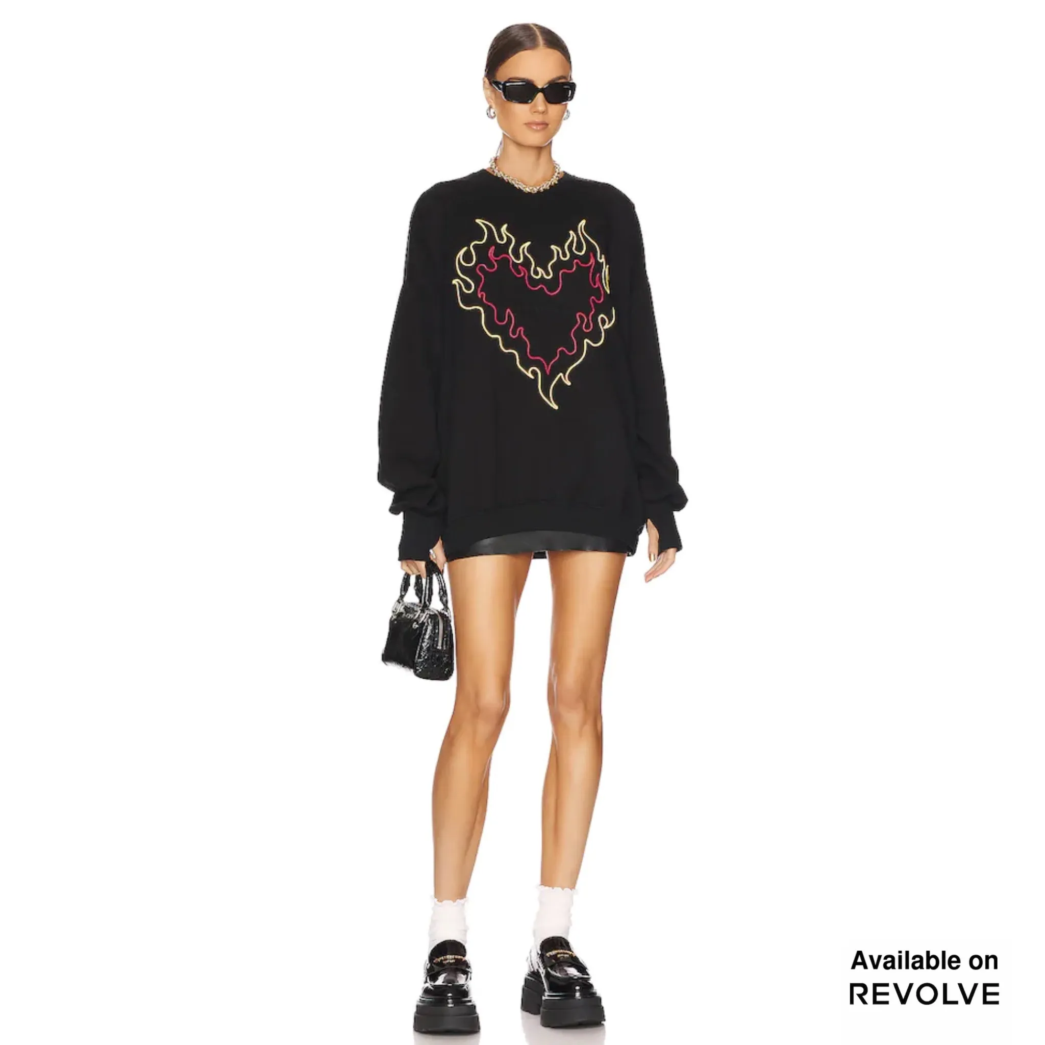 Burn Heart - Jump Jumper - Black