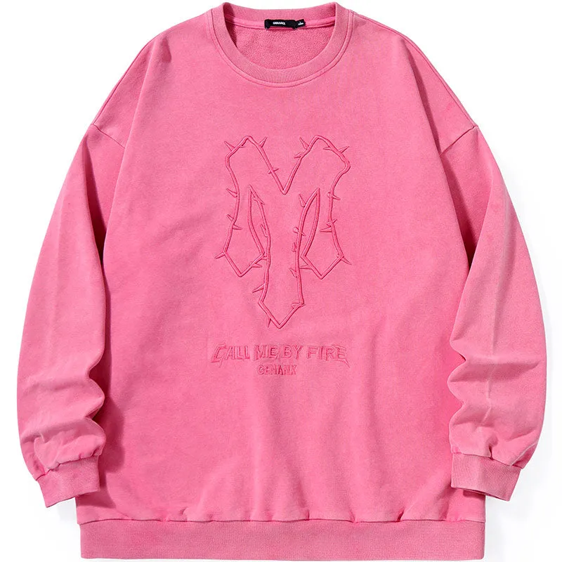 《Call Me By Fire 》Show Sponsored Celebrity Same Sweatshirt