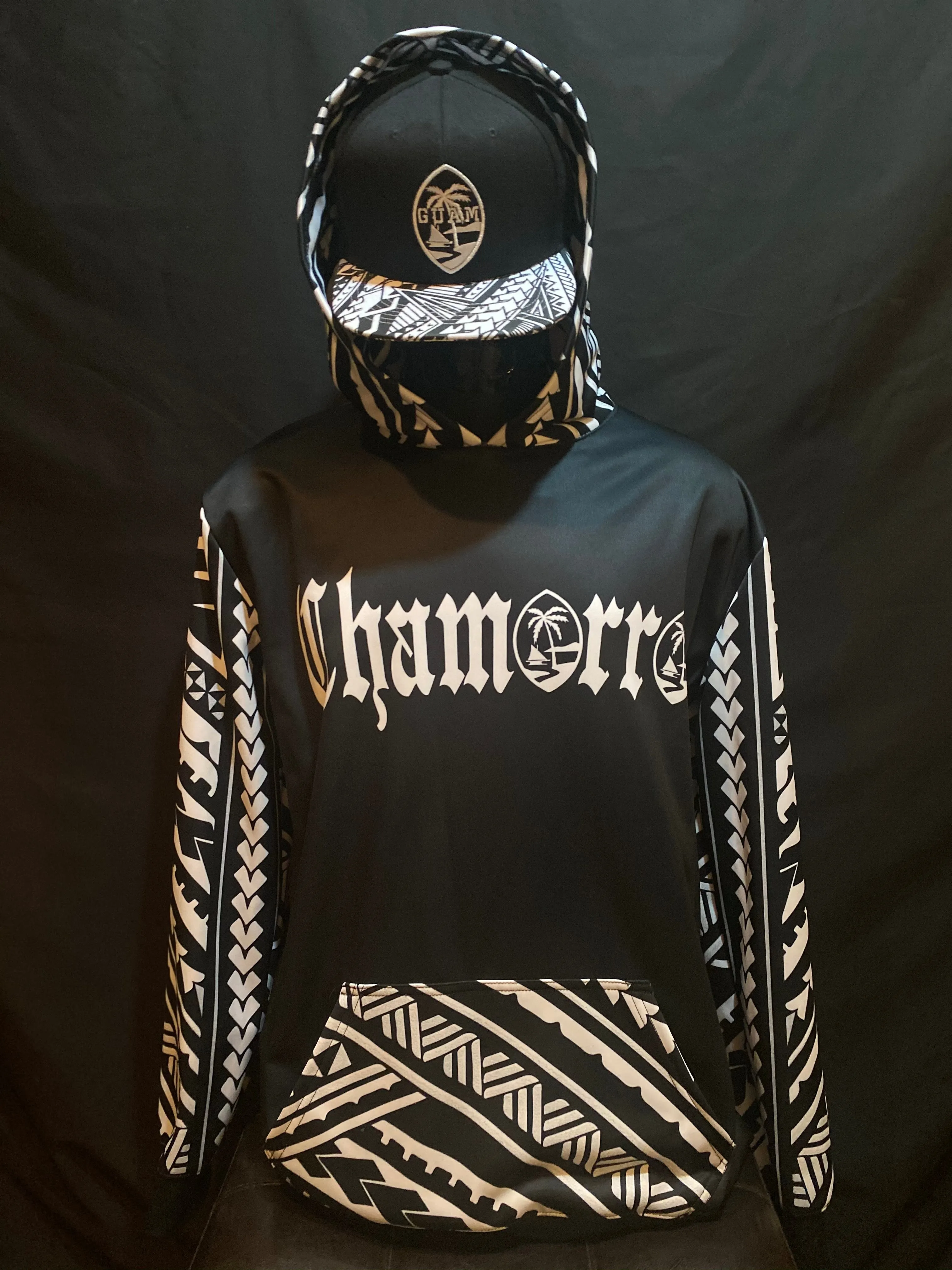 Chamorro Tribal Hook Hoodies