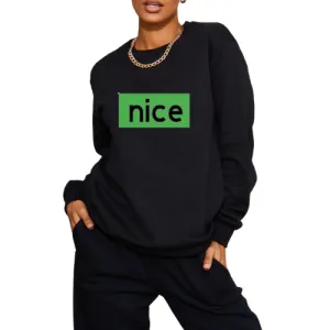 Christmas Nice Naughty Hoodie & Crew Neck