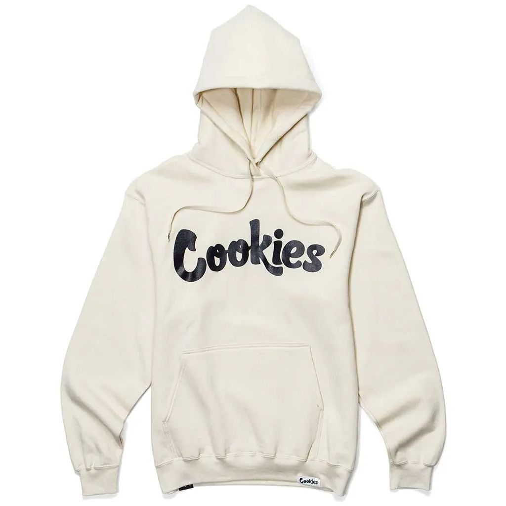 Cookies Original Mint Fleece Hoody - Cream/Black