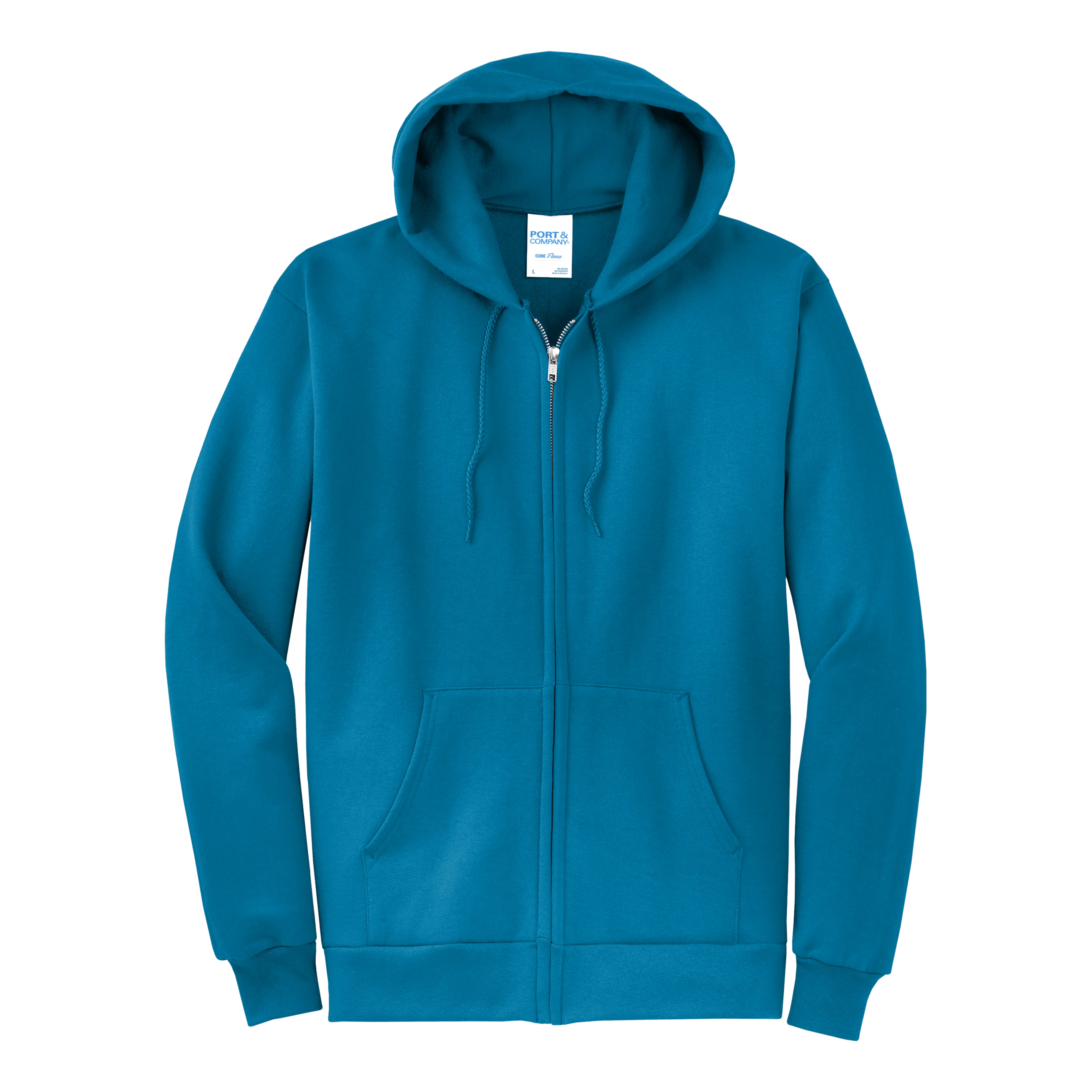 D2347 Core Fleece Full-Zip Hooded Sweatshirt