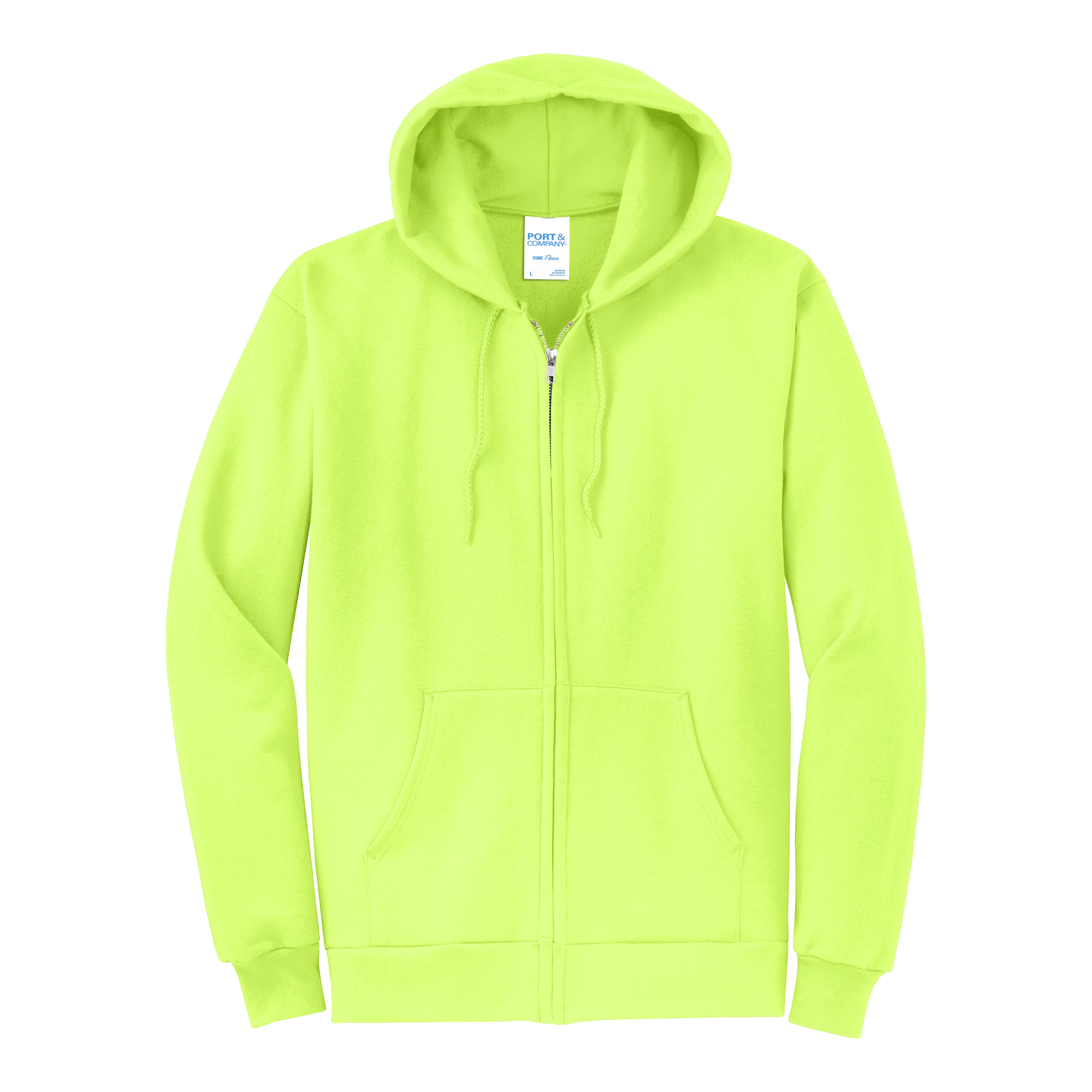 D2347 Core Fleece Full-Zip Hooded Sweatshirt