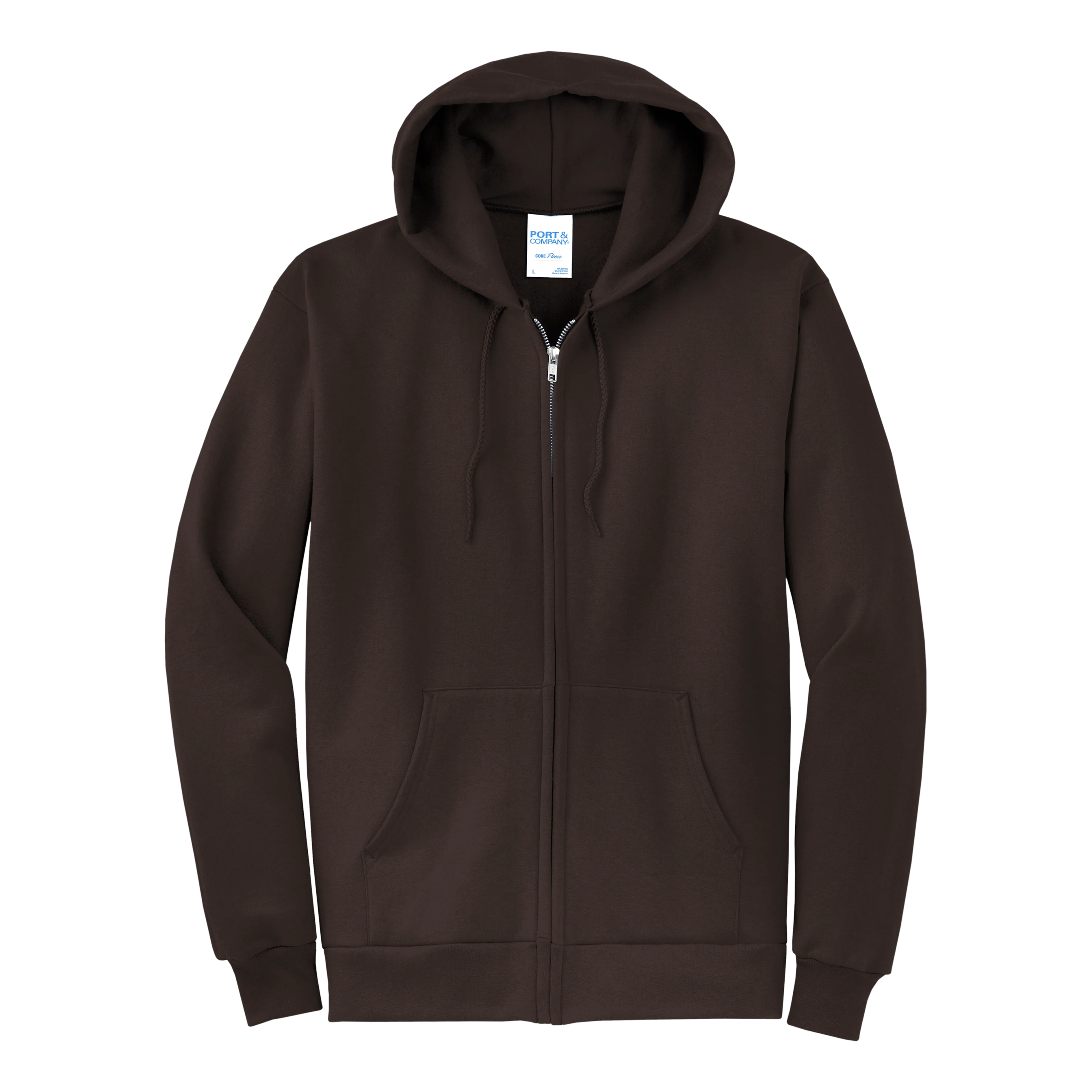 D2347 Core Fleece Full-Zip Hooded Sweatshirt