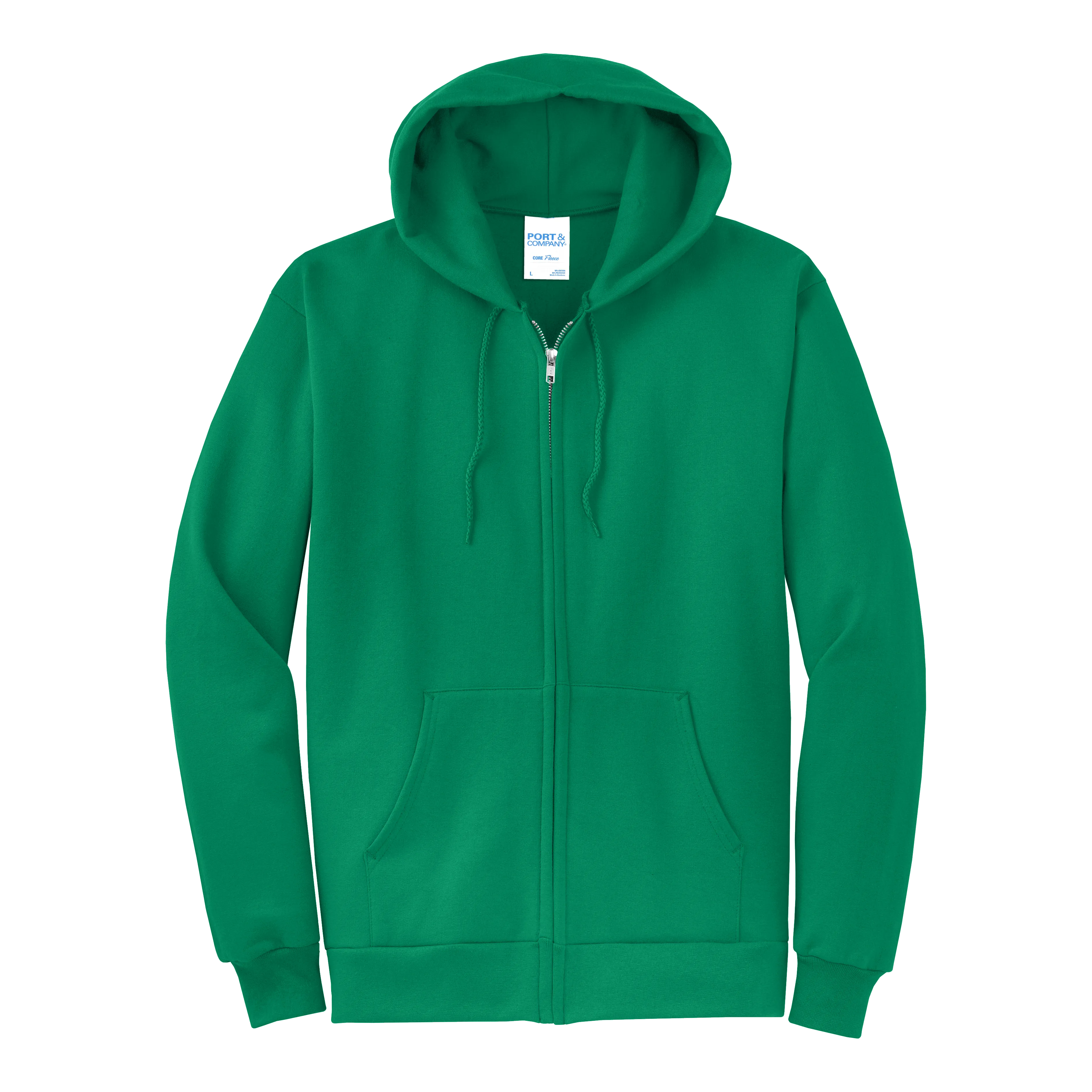 D2347 Core Fleece Full-Zip Hooded Sweatshirt