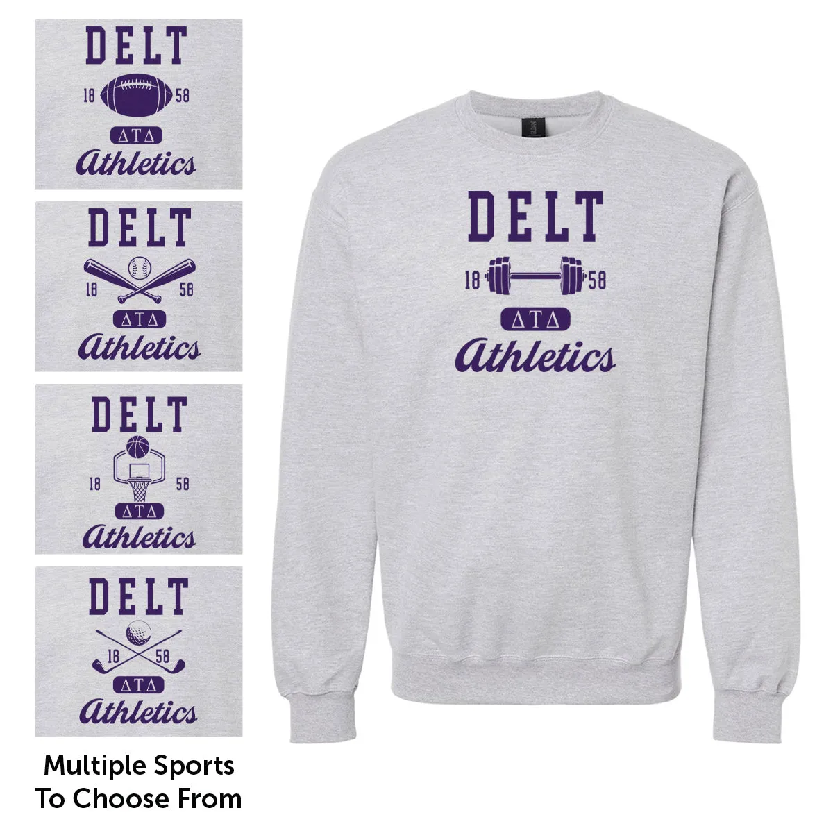 Delt Athletic Crewneck