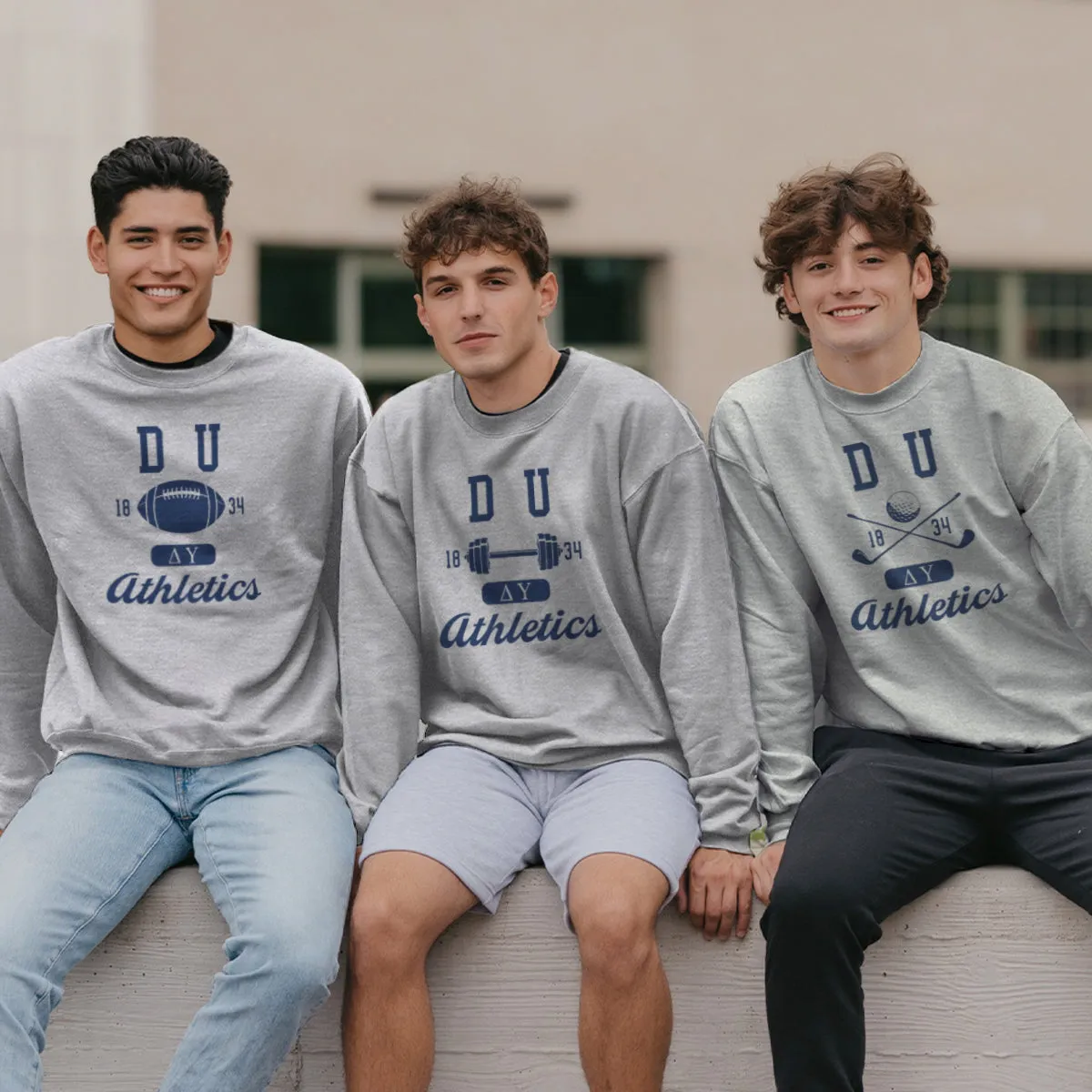 Delta Upsilon Athletic Crewneck