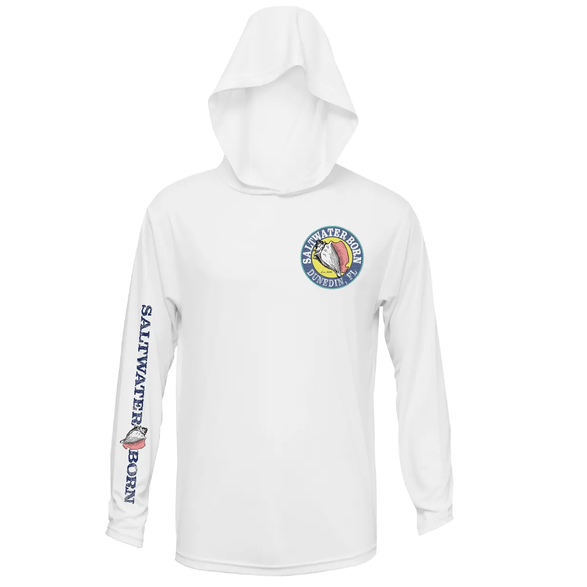 Dunedin, FL Action Tarpon Long Sleeve UPF 50  Dry-Fit Hoodie