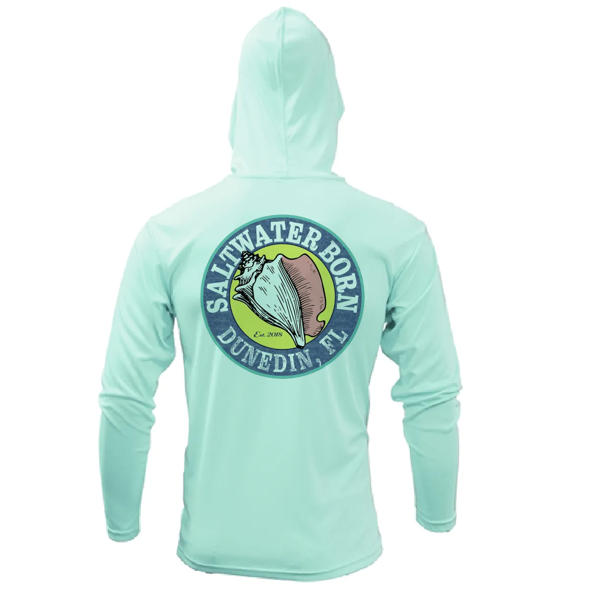 Dunedin, FL State of Florida Long Sleeve UPF 50  Dry-Fit Hoodie