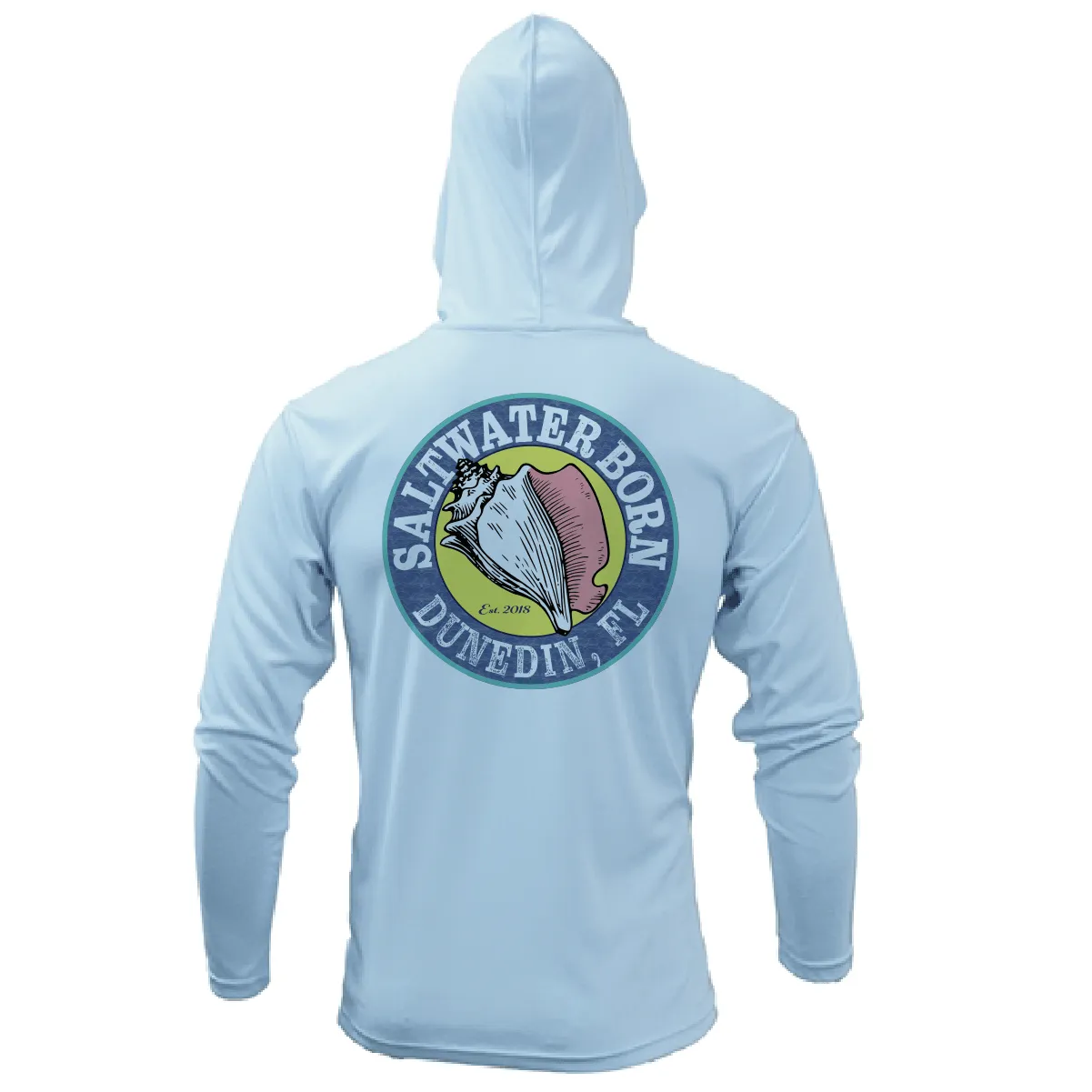 Dunedin, FL State of Florida Long Sleeve UPF 50  Dry-Fit Hoodie