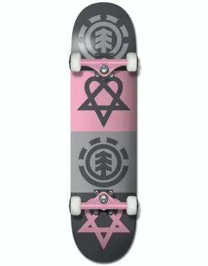 Element Bam Heartagram Quad Complete Skateboard - 7.75"