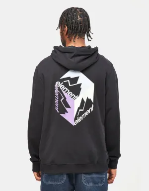 Element Joint Cube Pullover Hoodie - Flint Black