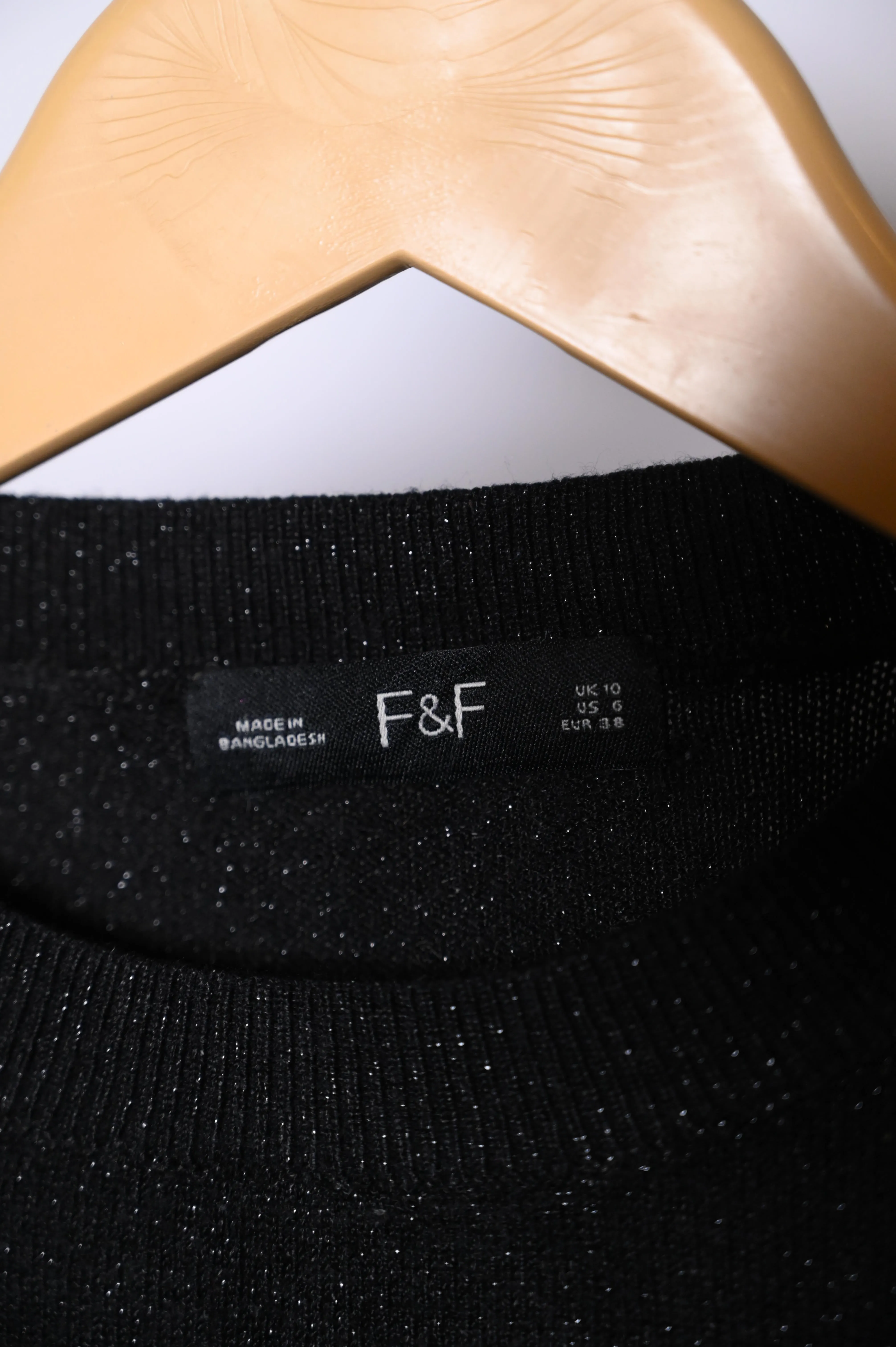 F&F Black Medium Sweatshirt