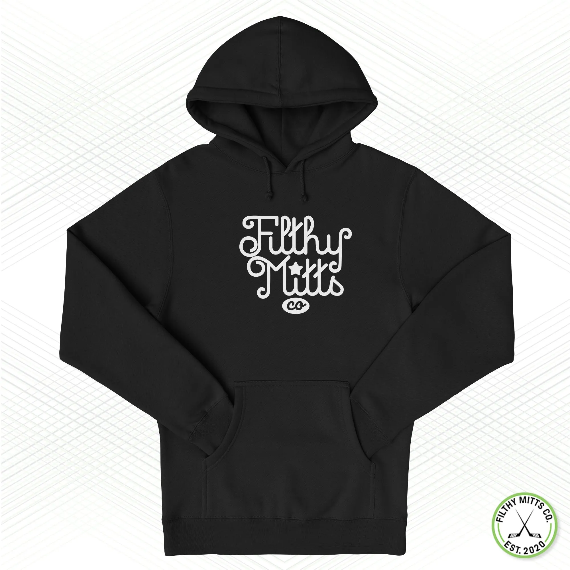 Filthy Mitts Branded Script Youth Staple Hoodie