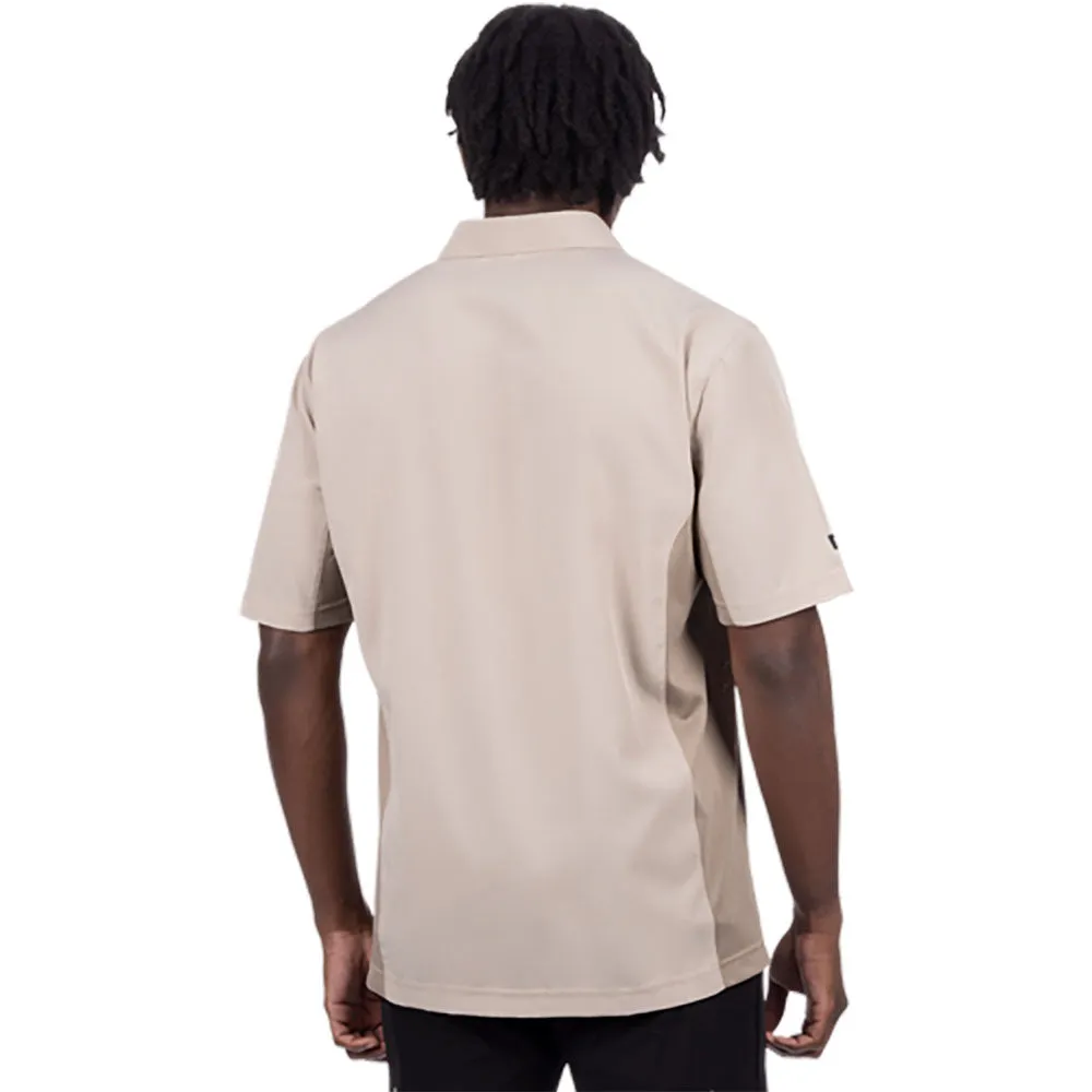 FXR Breeze Performance UPF Polo Shirt Stone Grey