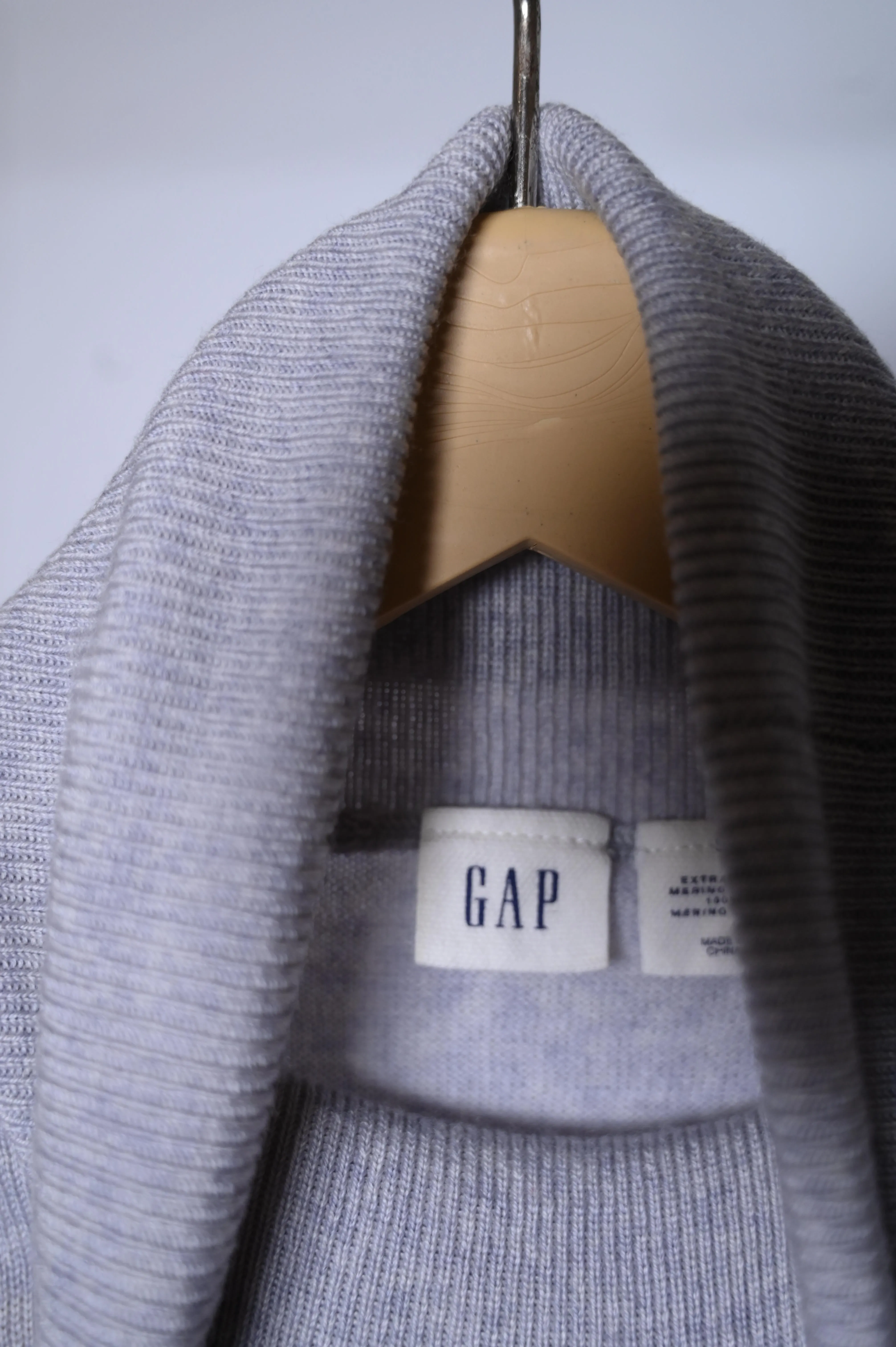 Gap Grey High Neck Top (Small)