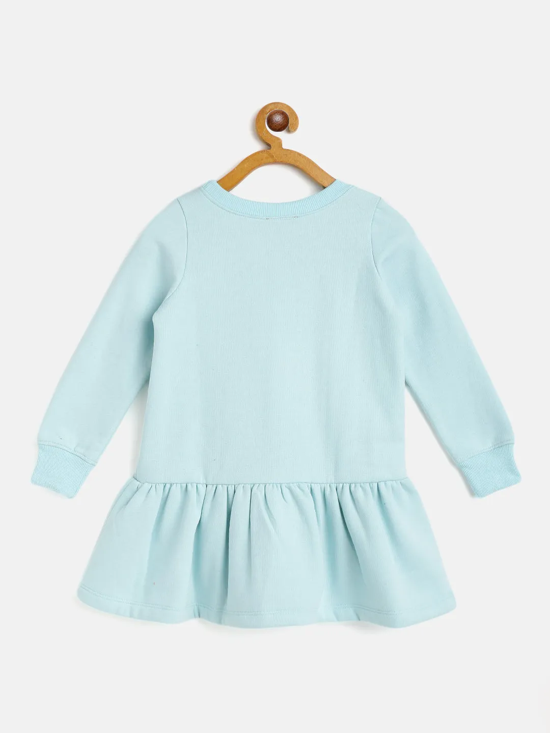 Girls Blue Fit Blend Dress - Ps Peaches