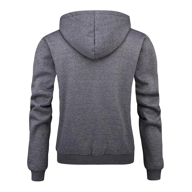 Gray Mens Hooded Sweatshirts