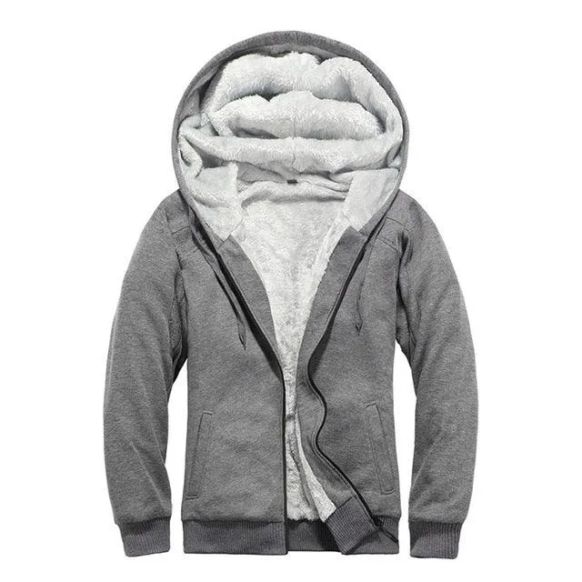 Gray Mens Hooded Sweatshirts