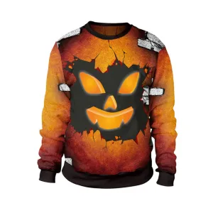 Halloween costumes Hoodies halloween 2019 Casual Scary Party Top Coat Tracksuits Pumpkin