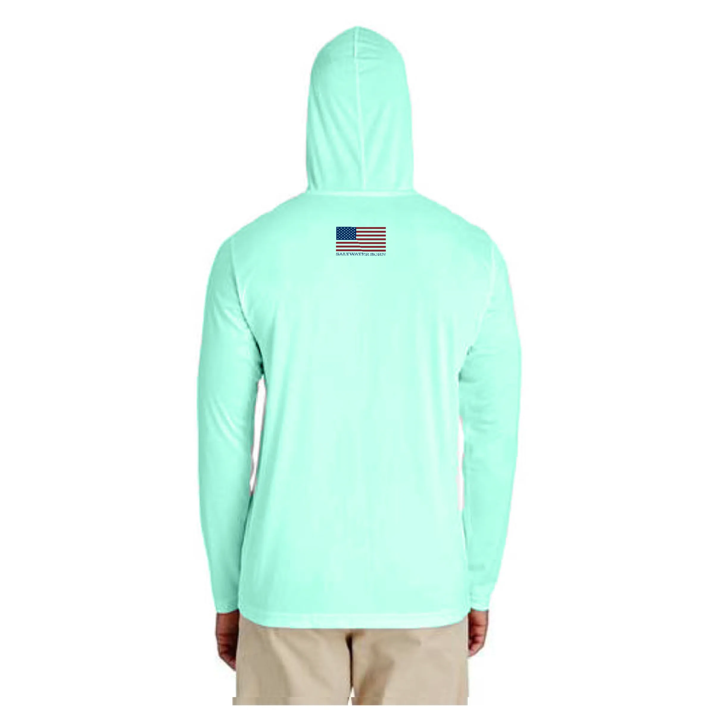 Hogfish Long Sleeve UPF 50  Dry-Fit Hoodie