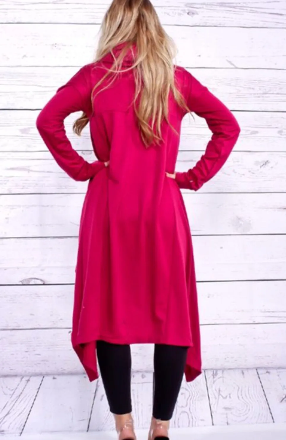 Hooded Top | Fuschia